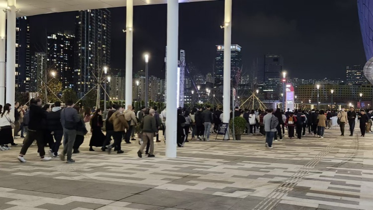 啟德體育園舉行第三次演練　有市民提早至下午4時出發(fā)