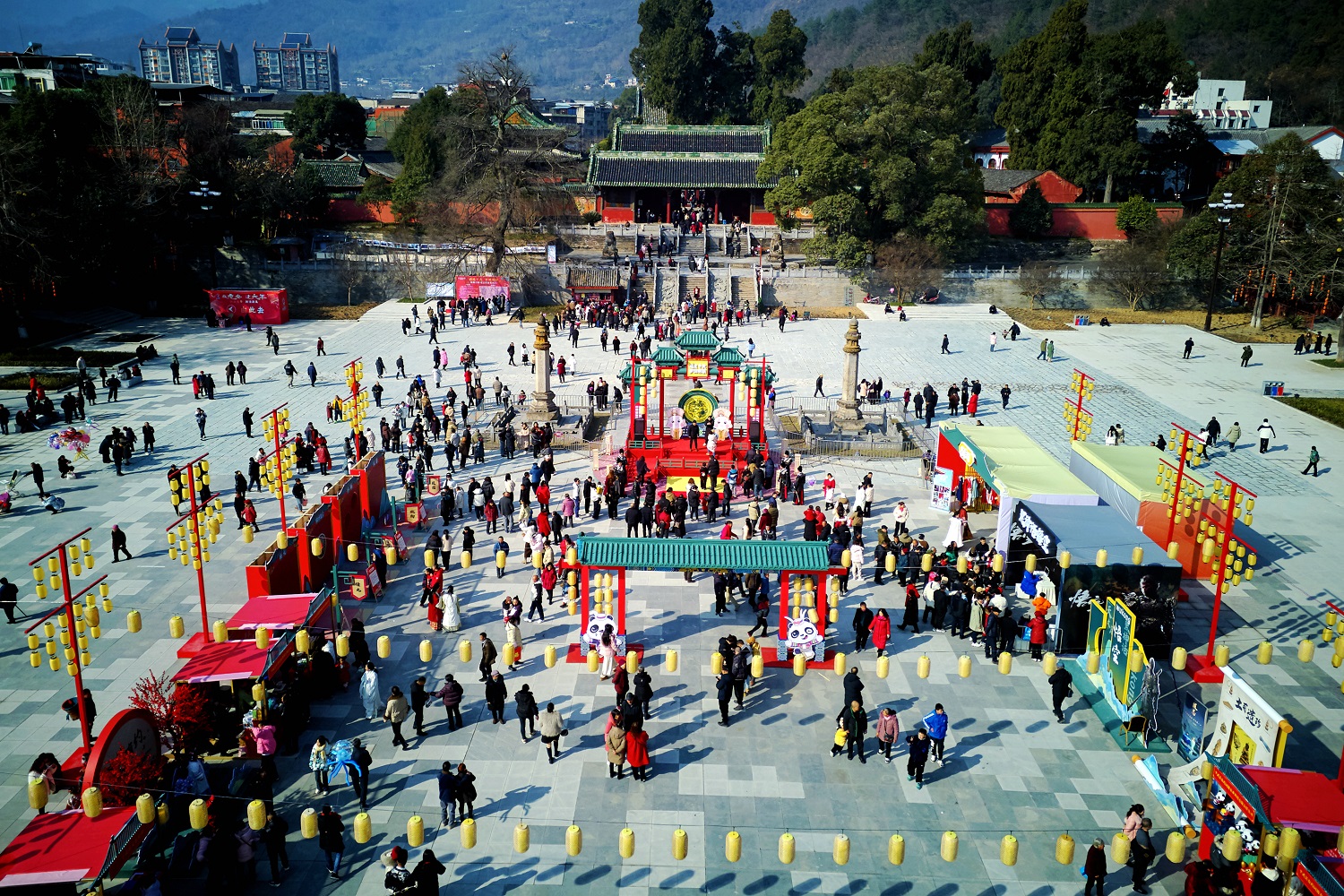 穿越明朝盛景 四川平武新春文旅盛宴持續(xù)上演