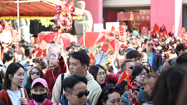 政府總結(jié)內(nèi)地春節(jié)黃金周 錄得140萬(wàn)人次旅客訪港