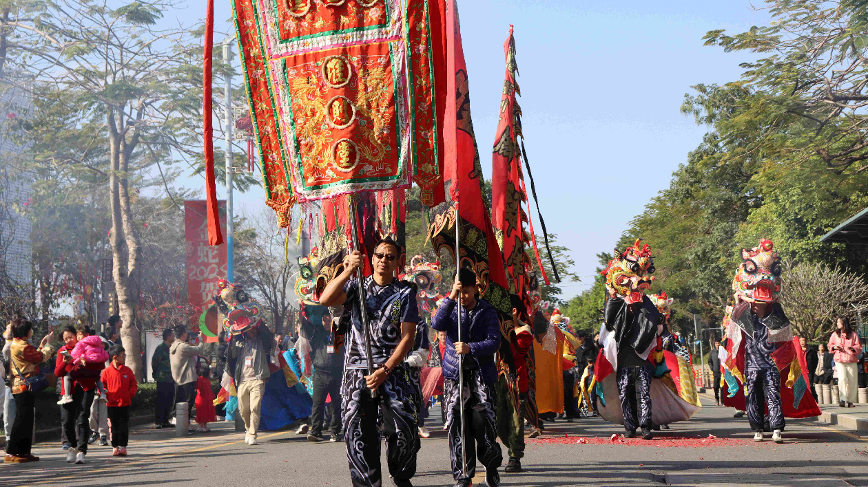 2025年深圳光明「傳麒」非遺市集活動在逕口社區(qū)開幕