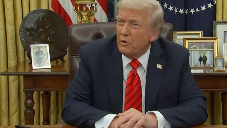 特朗普：哈馬斯不放人就應(yīng)取消?；饏f(xié)議