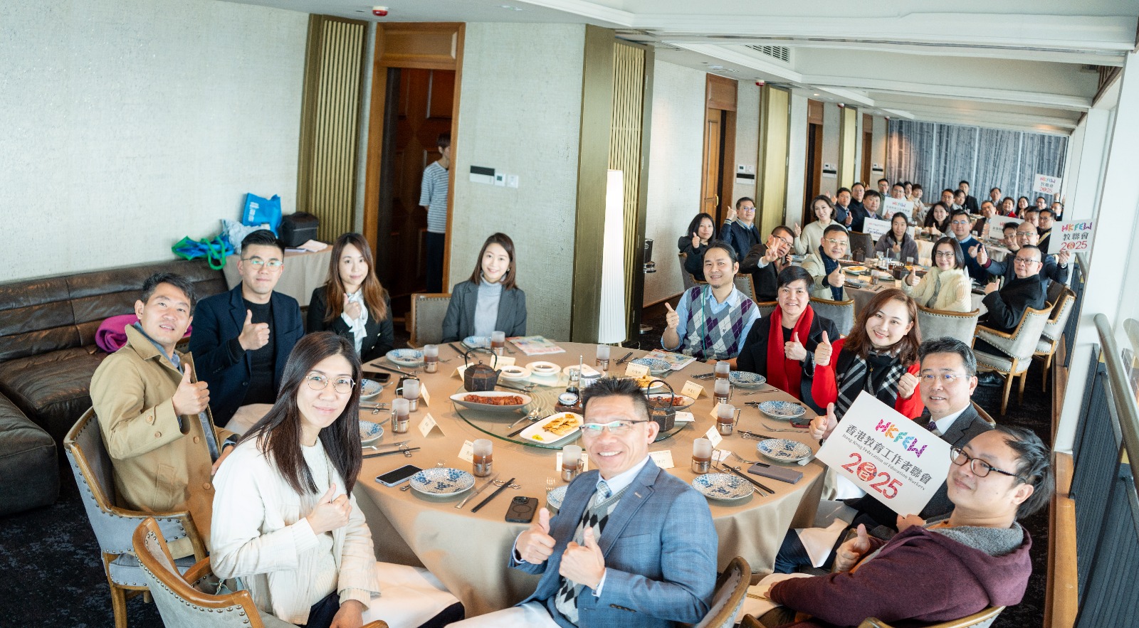 教聯(lián)會(huì)舉辦蛇年傳媒春茗