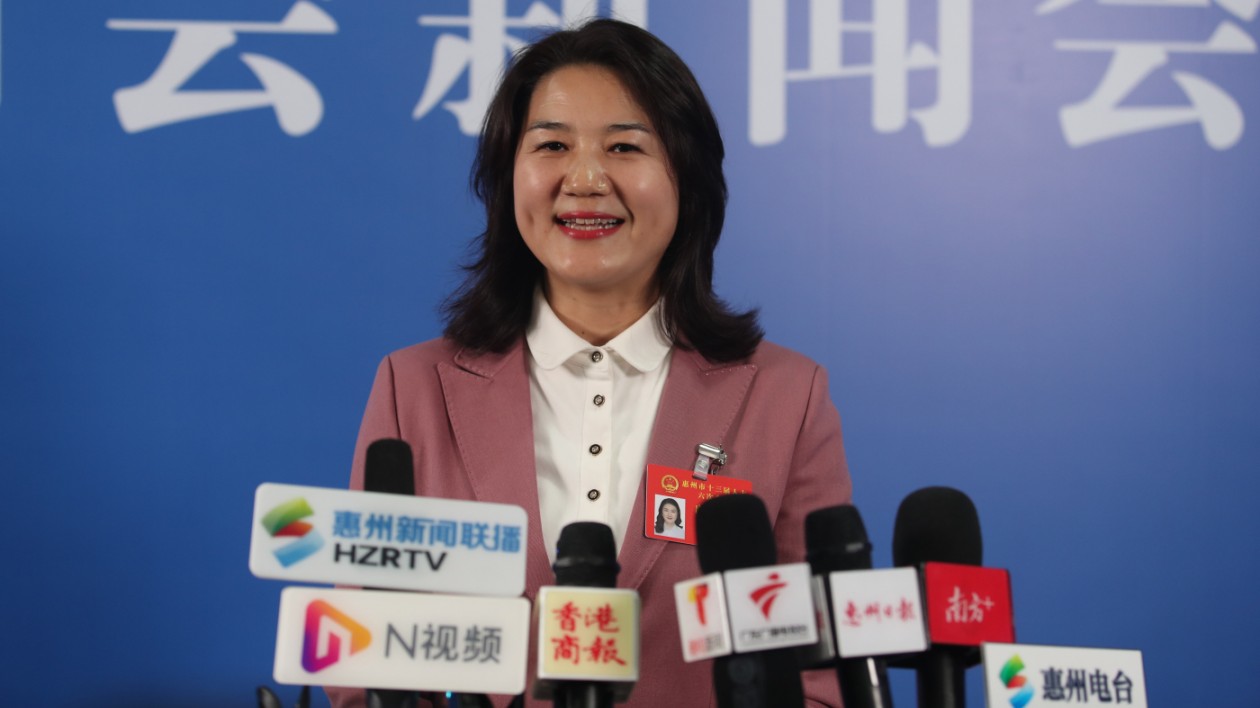 惠州兩會︱惠州市人大代表趙誼莉：依託綠色農(nóng)產(chǎn)品生產(chǎn)供應基地造灣區(qū)食品第一鎮(zhèn)