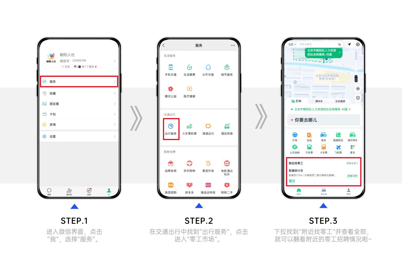 打開微信 找「附近的工作」  北京朝陽聯(lián)合騰訊出行服務(wù)布局「身邊的就業(yè)圈」