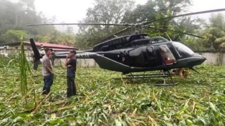 洪都拉斯總統(tǒng)所乘直升機(jī)緊急降落