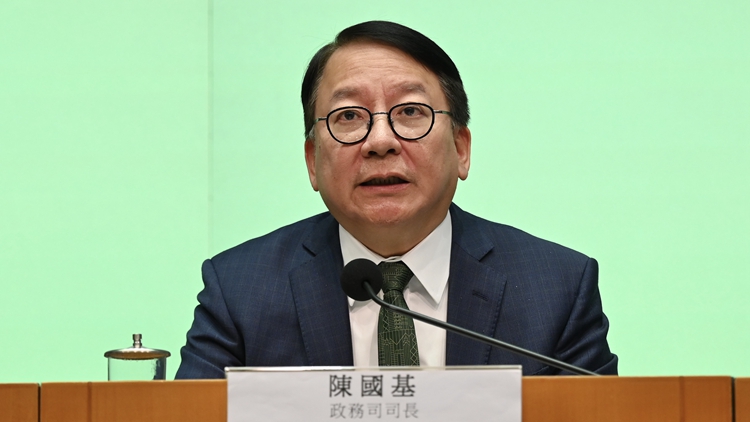 財(cái)政預(yù)算案｜陳國(guó)基：預(yù)算案全面穩(wěn)健及務(wù)實(shí) 著力管控公共開支並適度開源