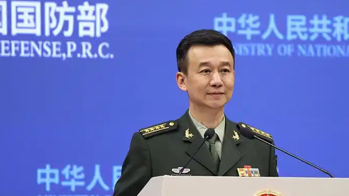 國防部發(fā)布會正告民進黨當局：早晚要來收了你們