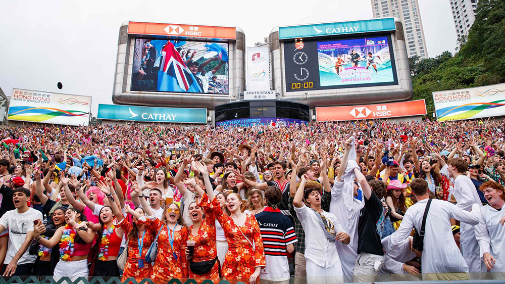 香港七欖新設(shè)球迷村 提供娛樂(lè)節(jié)目 增添派對(duì)氣氛
