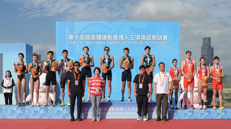 楊德強：會檢討全運會三鐵測試賽流程 為年底舉辦正賽做好準備