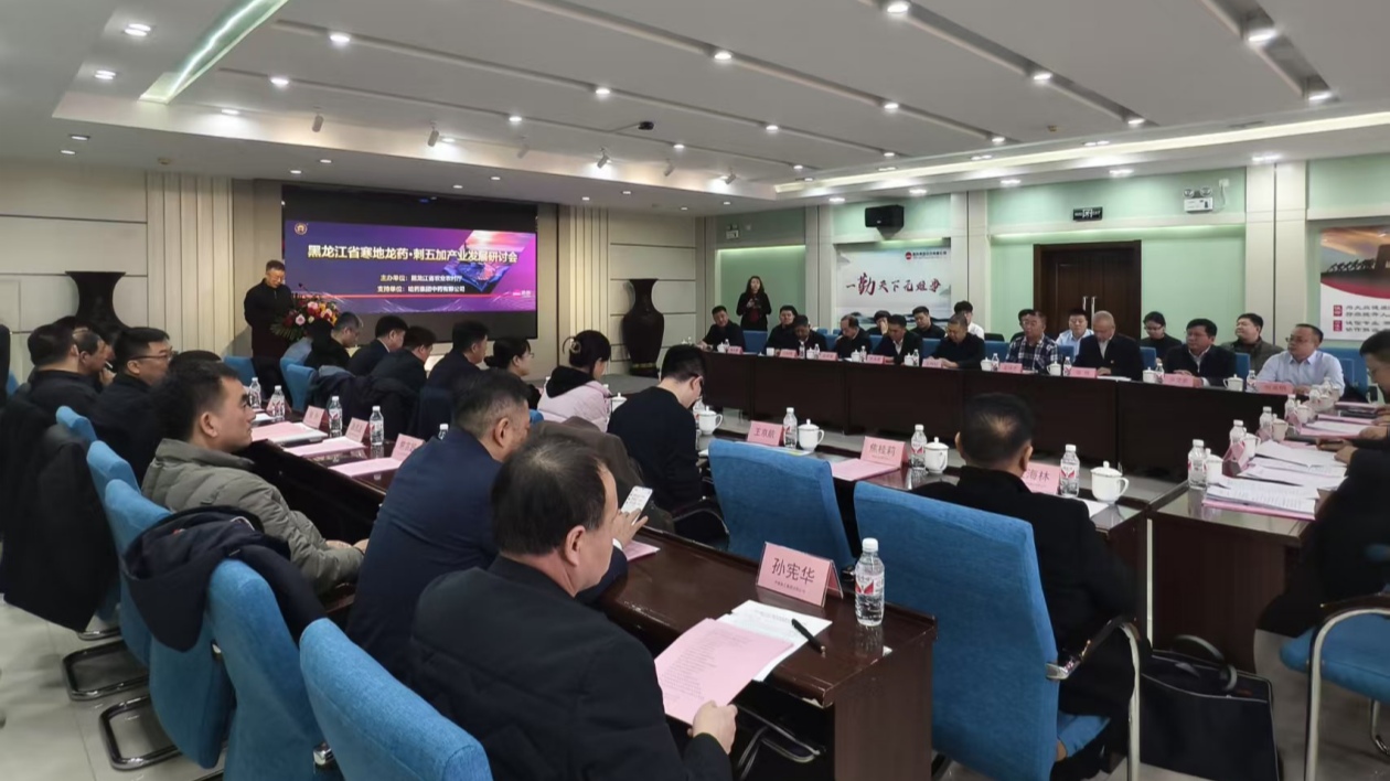 黑龍江寒地龍藥·刺五加產(chǎn)業(yè)發(fā)展研討會(huì)召開(kāi)  「智囊團(tuán)」賦能千億級(jí)產(chǎn)業(yè)集群