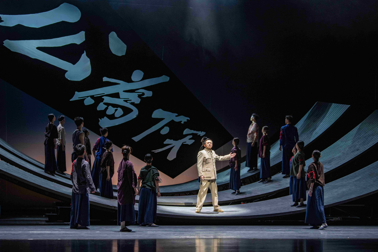 大型原創(chuàng)音樂話劇《中山先生》中山上演