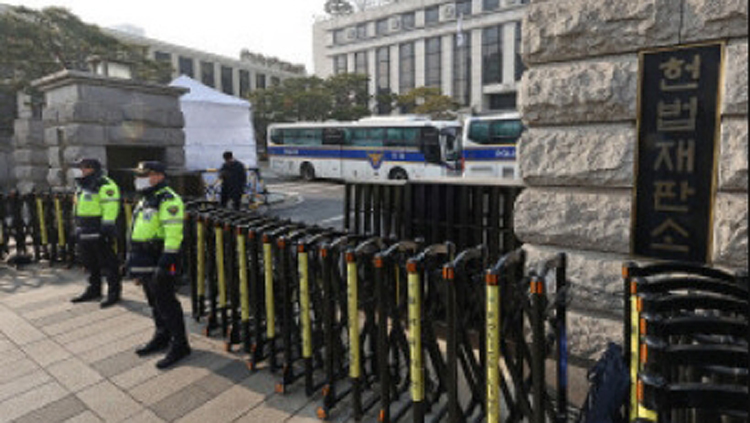 韓警方將調(diào)動(dòng)警力 確保尹錫悅彈劾案宣判日安全