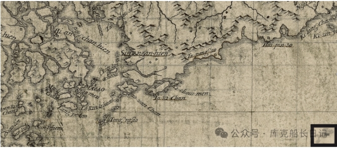 港深地名故事丨第一張畫出深圳的法語(yǔ)地圖