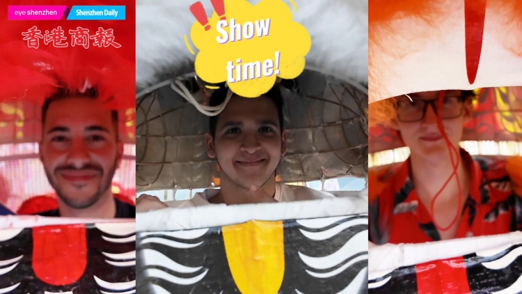 有片丨Z世代留學(xué)生組隊舞獅