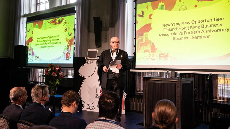 倫敦經(jīng)貿(mào)辦在芬蘭慶賀蛇年 致力加強(qiáng)北歐合作夥伴對(duì)香港的認(rèn)識(shí)