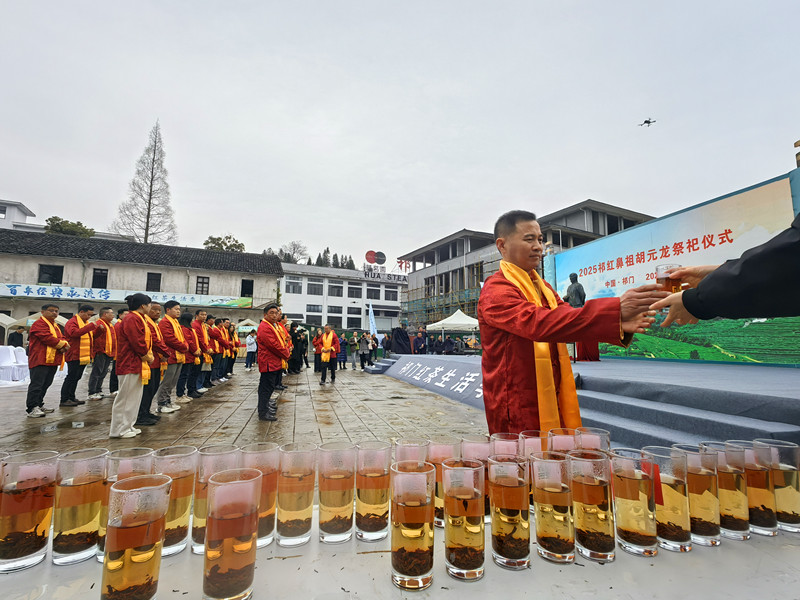 一縷茶香禮獻(xiàn)世界  2025年祁門紅茶生活季拉帷