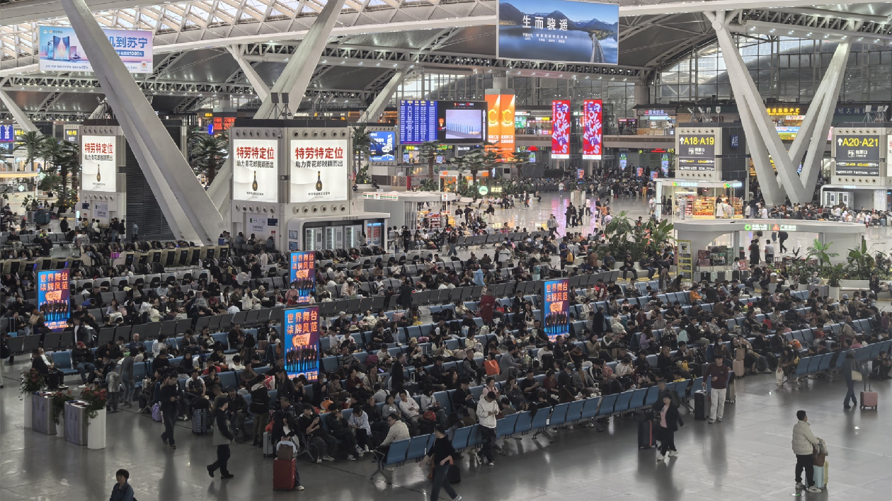 清明小長假廣鐵累計發(fā)送旅客764.8萬人次