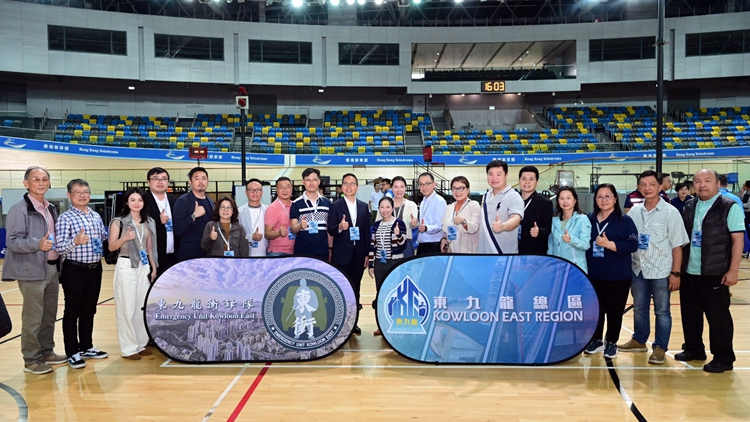 香港單車館跨部門演習(xí) 為第十五屆全國運(yùn)動(dòng)會(huì)作準(zhǔn)備