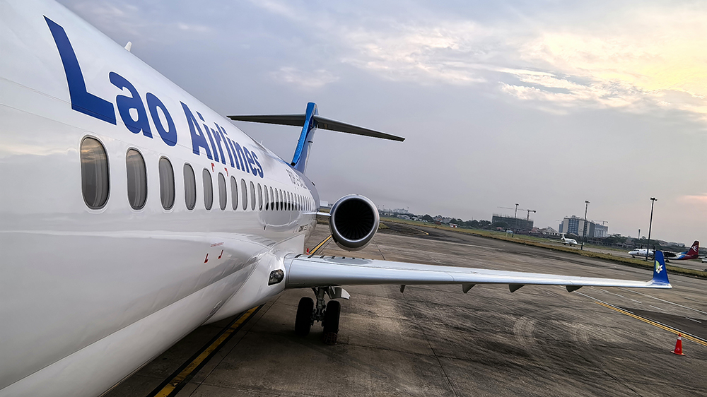 國(guó)產(chǎn)飛機(jī)C909，完成老撾首航！