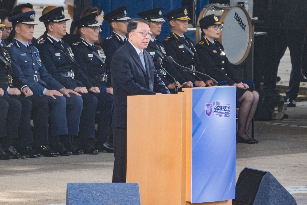 全民國(guó)家安全教育日｜陳國(guó)基：過(guò)去10年見(jiàn)證國(guó)家安全教育成長(zhǎng)及發(fā)展