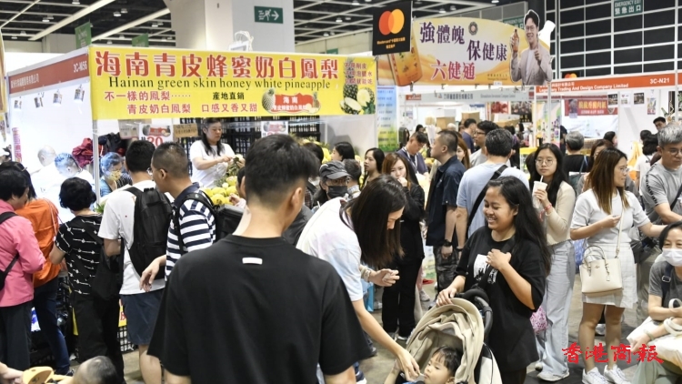 國際試食節(jié)人頭湧湧 展商生意做到無停手