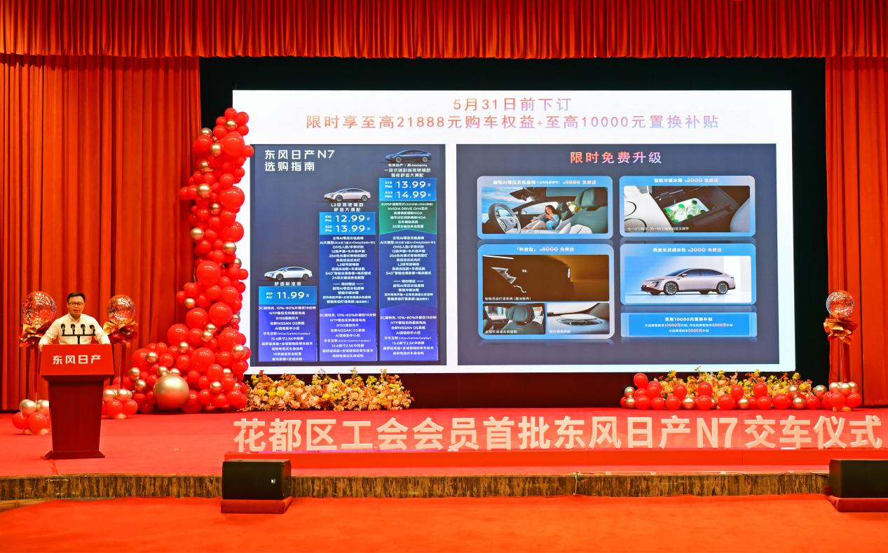 穗花都區(qū)工會(huì)會(huì)員首批N7交車 政企聯(lián)動(dòng)樹立綠色出行新標(biāo)桿