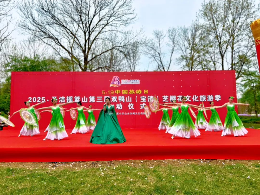 黑龍江寶清縣第三屆芝櫻花文化旅遊季啟幕