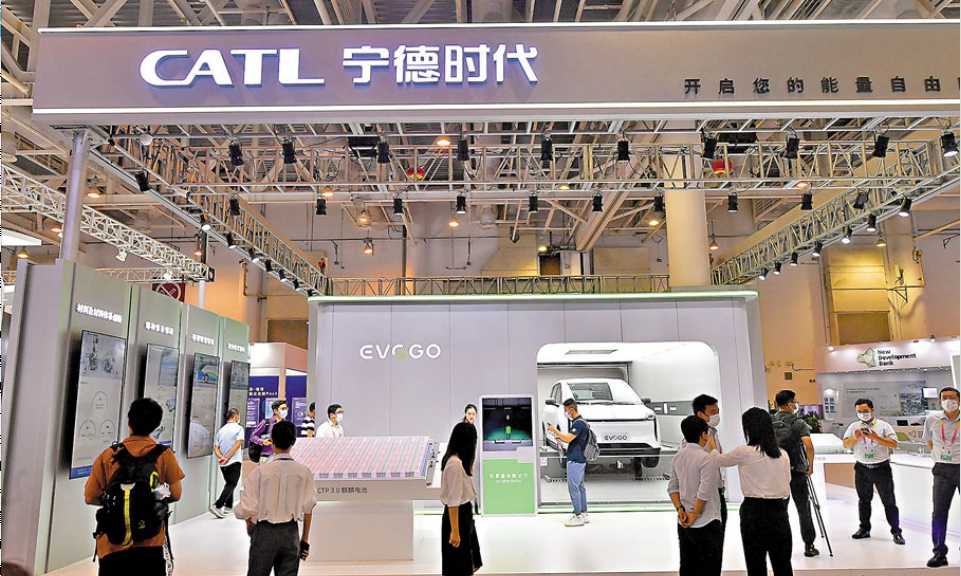 寧德時(shí)代升勢(shì)不停 最新再升8%