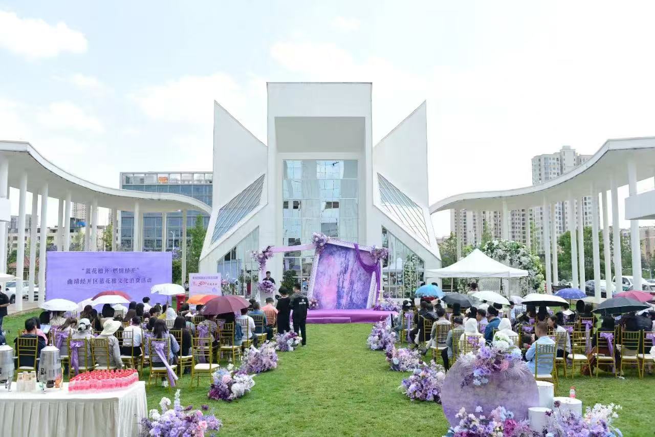 珠江源頭 | 「紫色風(fēng)暴」席捲曲靖！ 藍(lán)花楹文化消費節(jié)打造今夏最I(lǐng)N打卡地