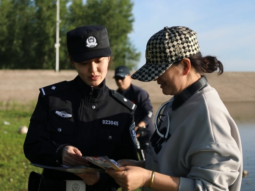 松花江上的冰城公安  硬核守護(hù)水清人安