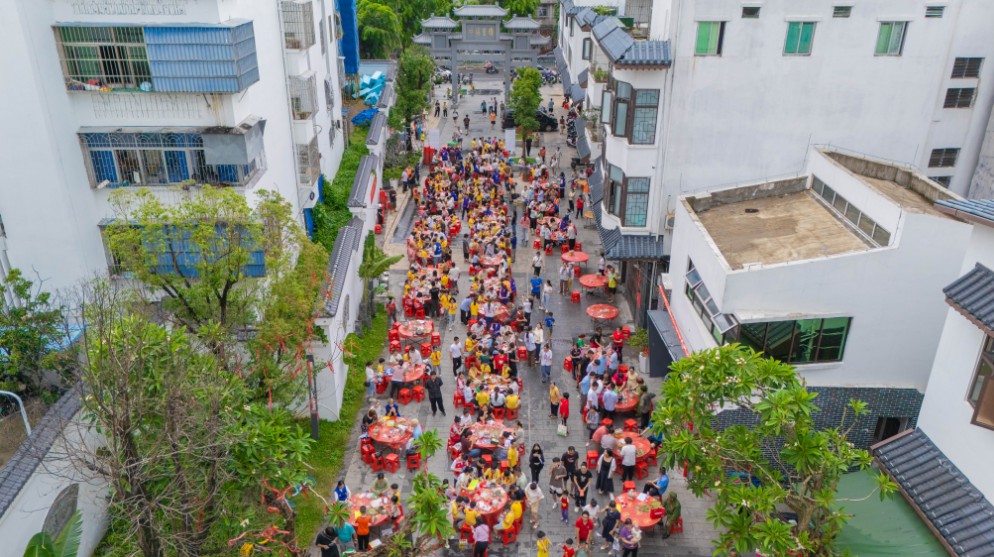 ?？诃偵脚e辦「包『福』粽」活動 中外文化共融傳承端午情