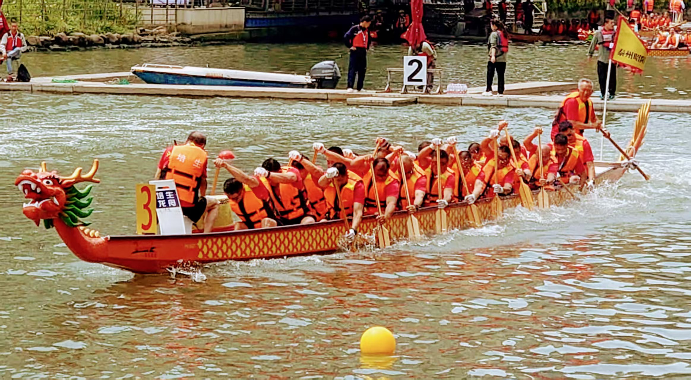 普陀龍舟賽事再擴(kuò)「國際朋友圈」