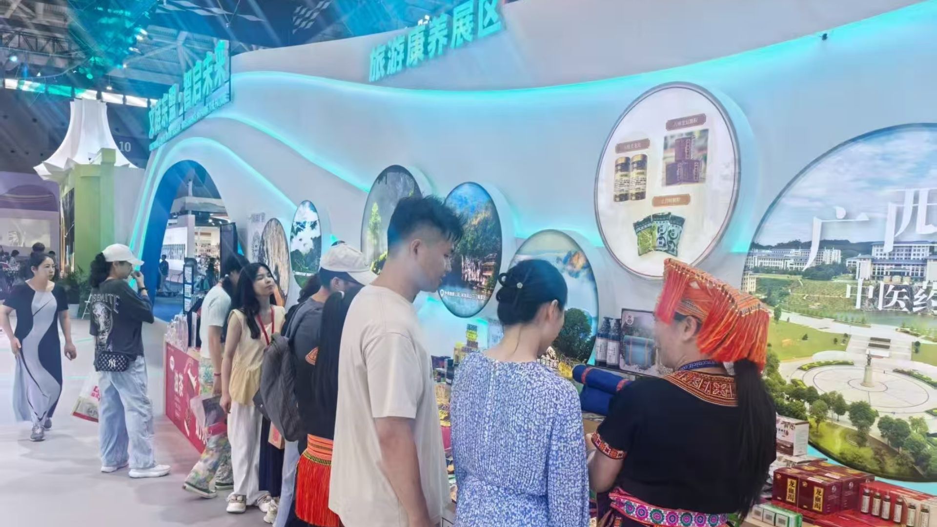 【健康】廣西金秀瑤醫(yī)藥亮相第二十一屆文博會(huì)