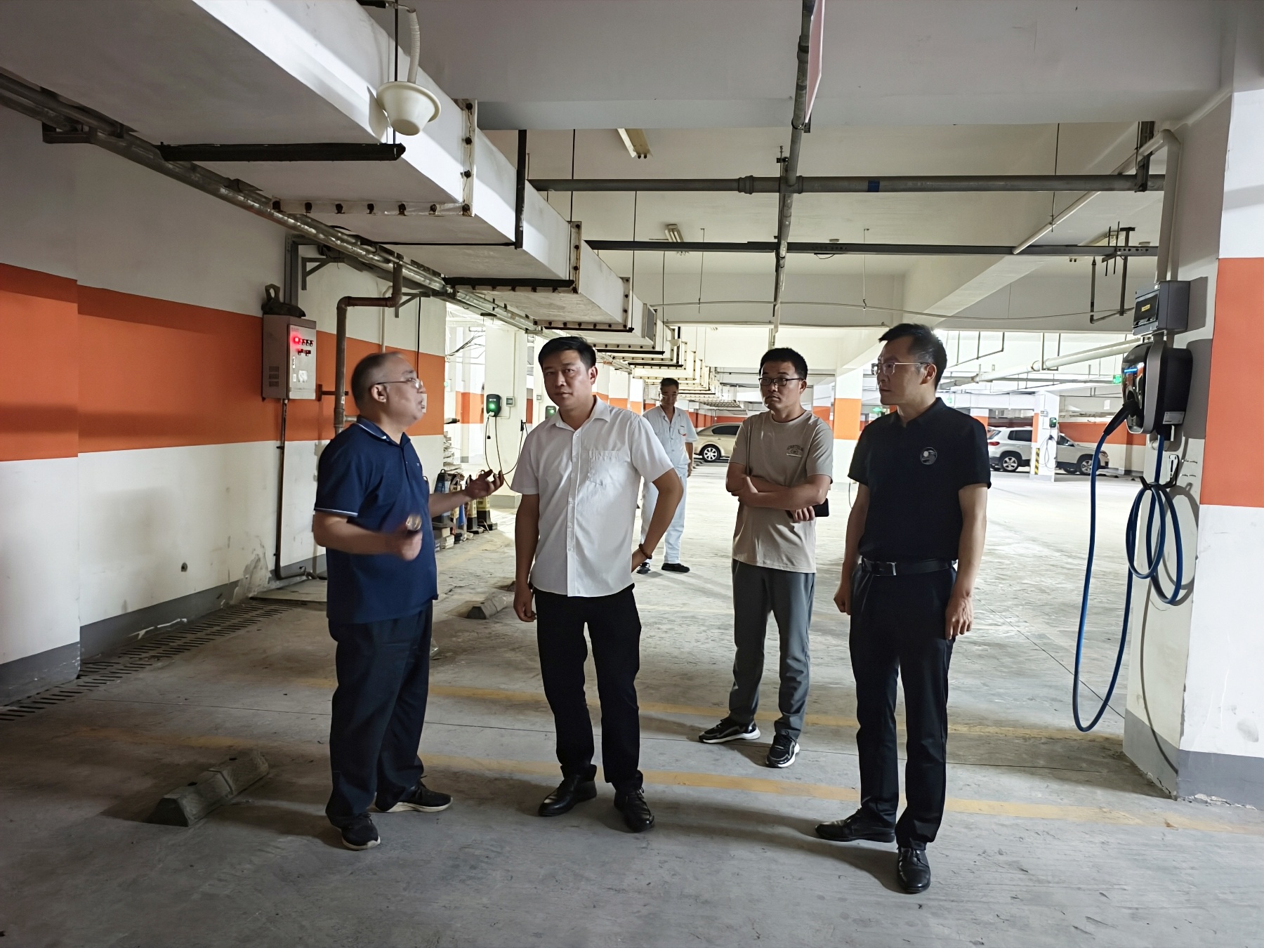 合肥市國動(dòng)辦督導(dǎo)安巢經(jīng)開區(qū)人防工程安全