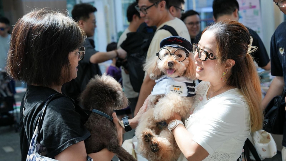 警方於科學(xué)園辦市集嘉年華 助寵物尋找新主人
