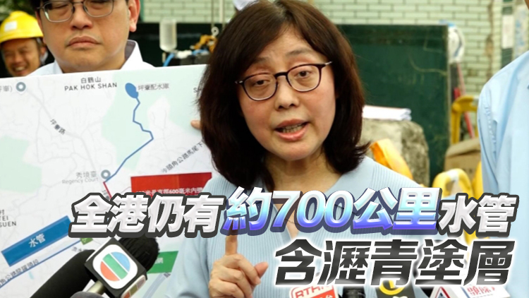 甯漢豪：今年內開展工程更換皇后山邨有瀝青塗層喉管