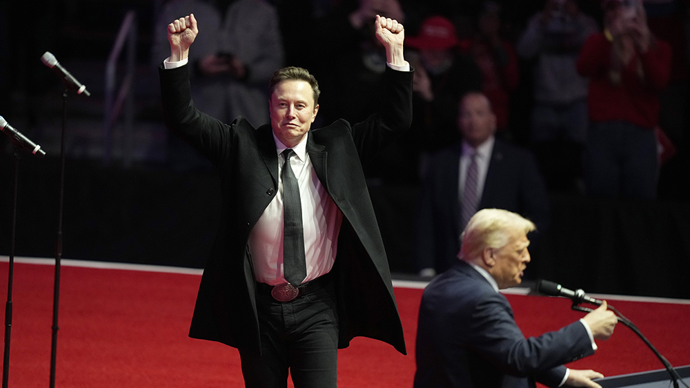 「冷戰(zhàn)」之中，特朗普與馬斯克互祝安好