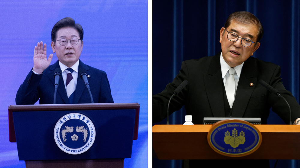 韓國總統(tǒng)李在明同日本首相石破茂通電話