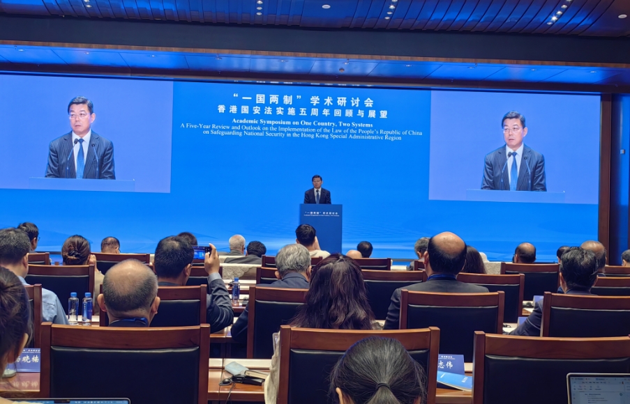 王振民：香港國安法是「最溫和」的靶向治療 為普通法國家和地區(qū)樹立了典範(fàn)