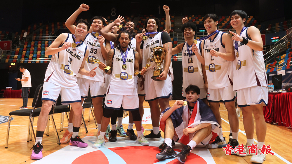 有片｜超級(jí)工商國際籃球邀請(qǐng)賽 泰國國家隊(duì)送「?！箠Z冠
