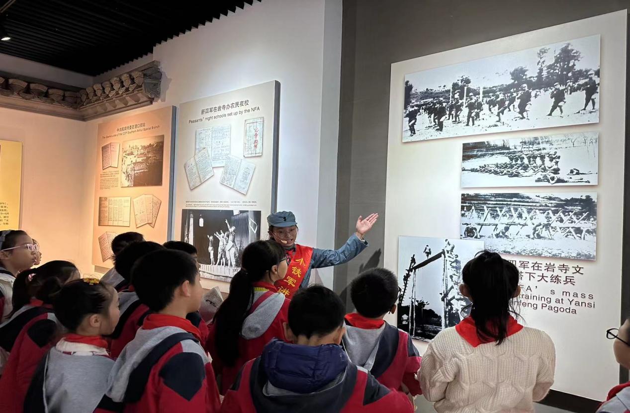 皖徽州區(qū)：打造「小小鐵軍講解員」志願(yuàn)服務(wù)品牌