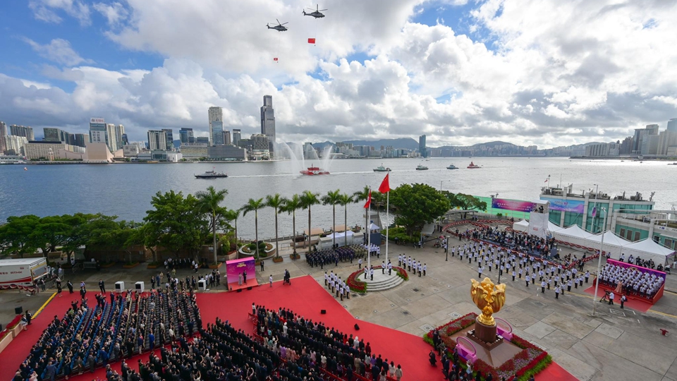 香港回歸28周年｜陳國基：在行政長官帶領(lǐng)下更加擔(dān)當(dāng)作為 開創(chuàng)國安港好新局