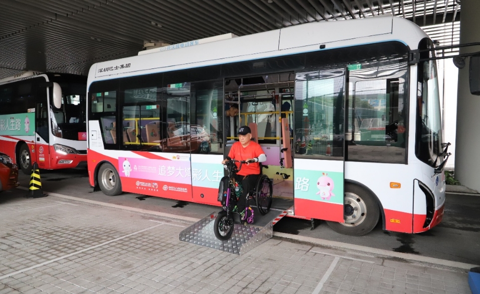 殘?zhí)貖W會射箭項(xiàng)目測試賽在深圳體育中心舉辦