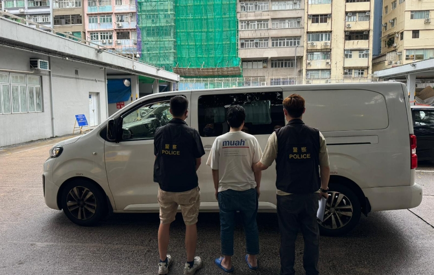 警方旺角掃黃 拘捕一名男子