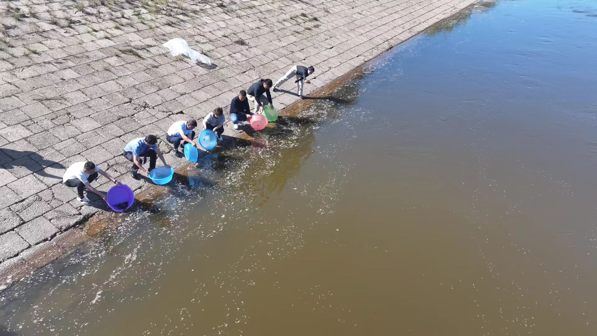 大興安嶺呼瑪縣開(kāi)展2025年度黑龍江呼瑪江段增殖放流活動(dòng)