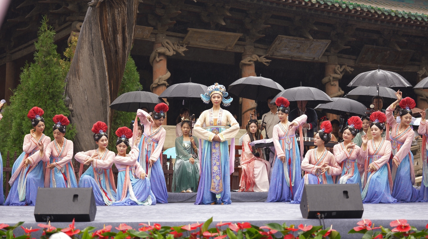 第六屆晉祠國(guó)風(fēng)文化盛典有滋有味