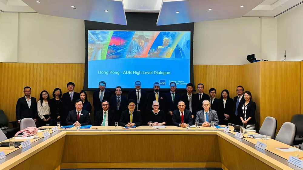 陳浩濂籲亞開行 善用香港籌融資平臺