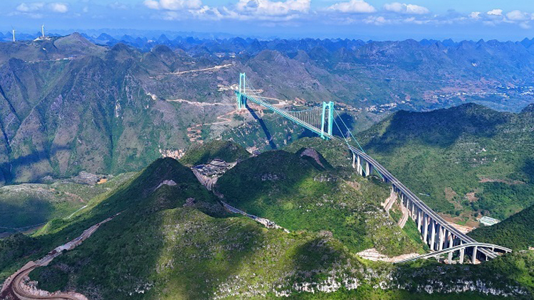 大國(guó)工程+1！世界第一高橋花江峽谷大橋今日通車