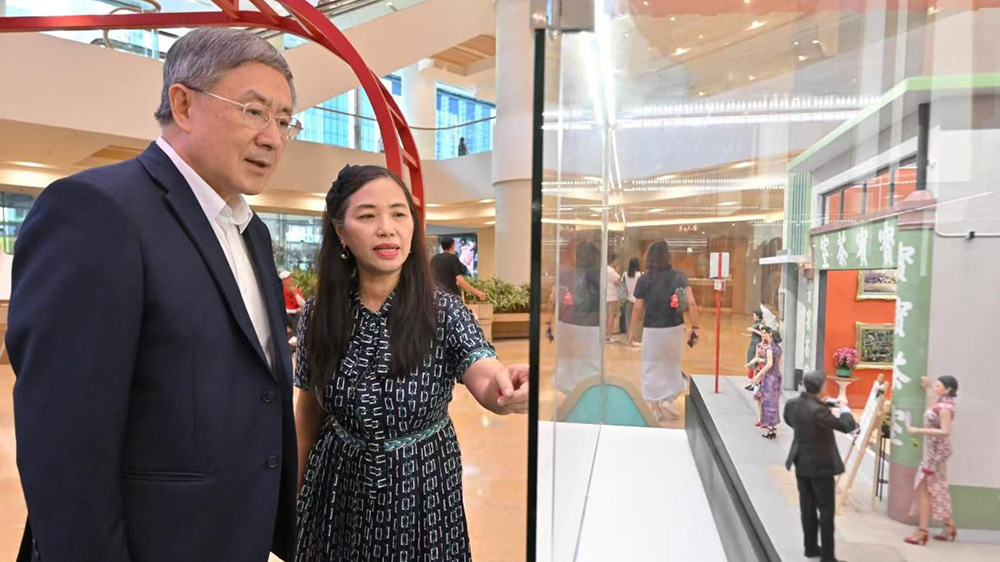 卓永興：「匠心華采」微型藝術(shù)展富香港特色和家國情懷