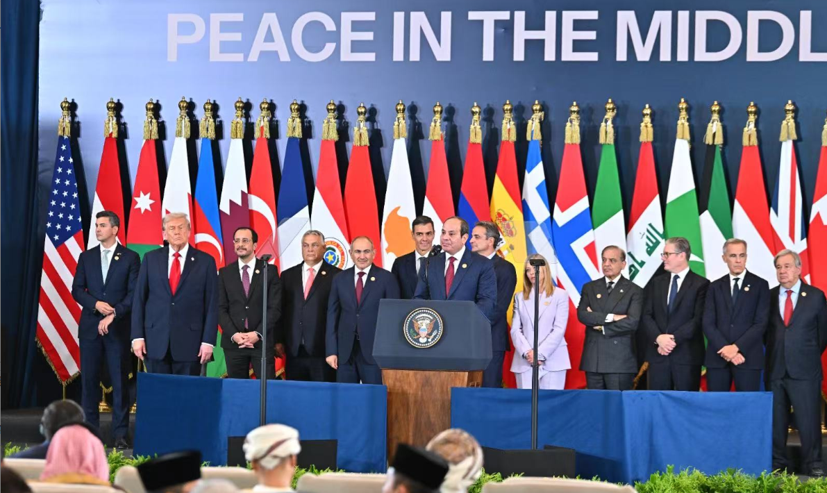 沙姆沙伊赫峰會舉行 四國擔保加沙停火 